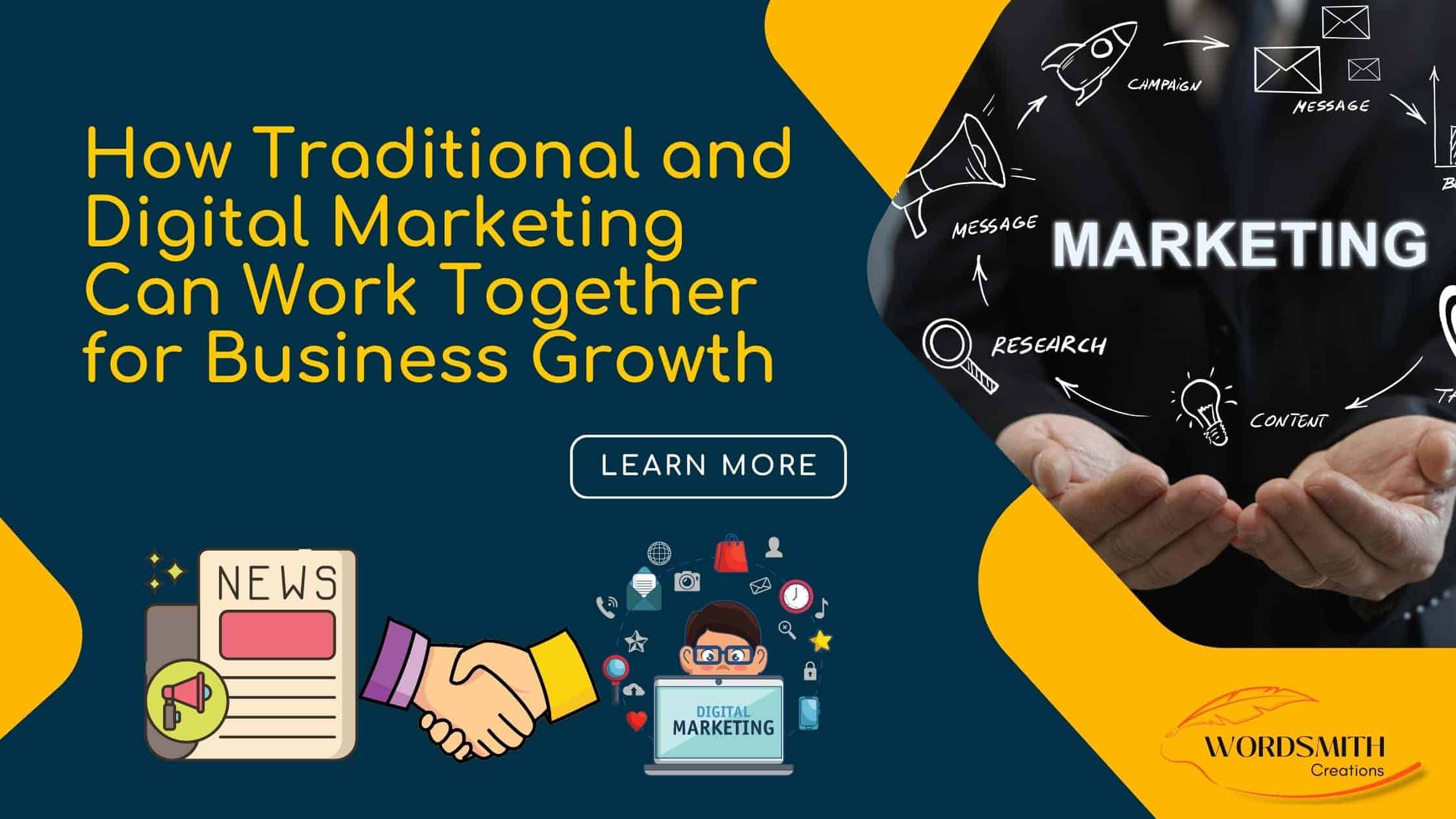 How Traditional and Digital Marketing Can Work Together for Business Growth
