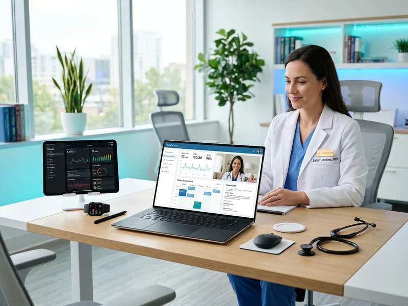 Healthcare web platform development and medical clinic software engineering