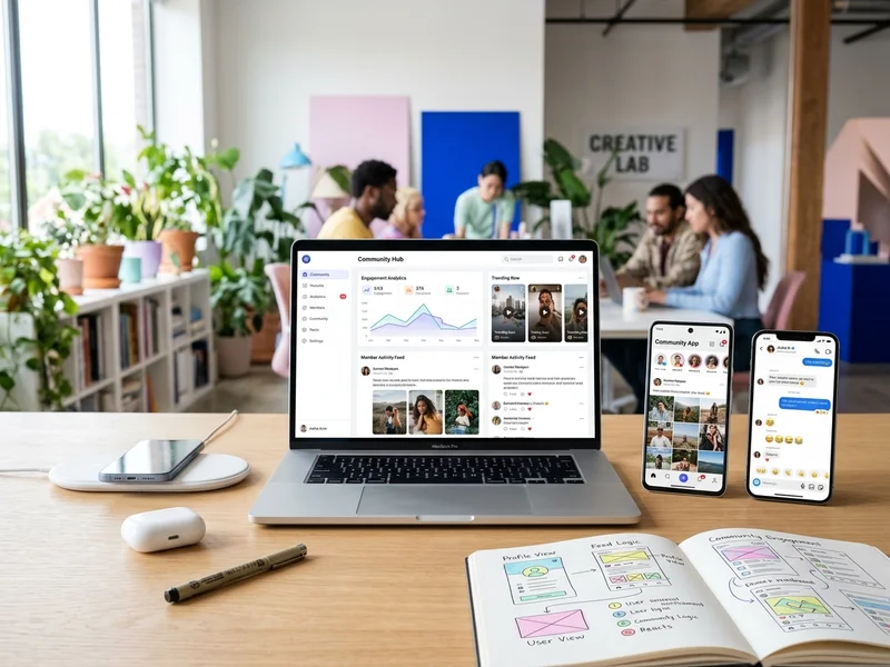 Social networking platform development and community app engineering